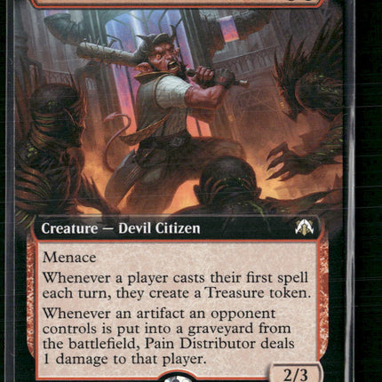 Commander: March of the Machine Pain Distributor (Extended Art) #120