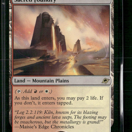 Edge of Eternities Sacred Foundry #256