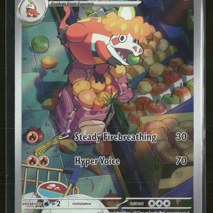 SV02: Paldea Evolved Crocalor #202/193