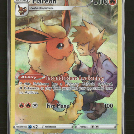 SWSH09: Brilliant Stars Trainer Gallery Flareon #TG01/TG30