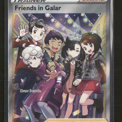 SWSH12: Silver Tempest Trainer Gallery Friends in Galar #TG23/TG30