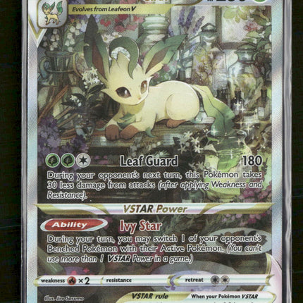 Crown Zenith: Galarian Gallery Leafeon VSTAR #GG35/GG70