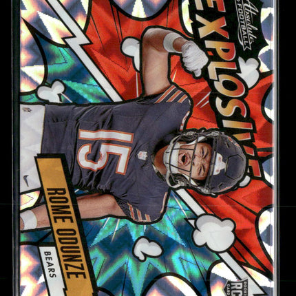 2024 Panini Absolute Explosive Rome Odunze #EX-ROE