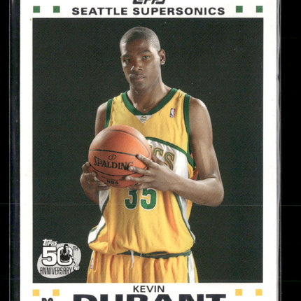 2007-08 Topps Rookie Set Kevin Durant #2