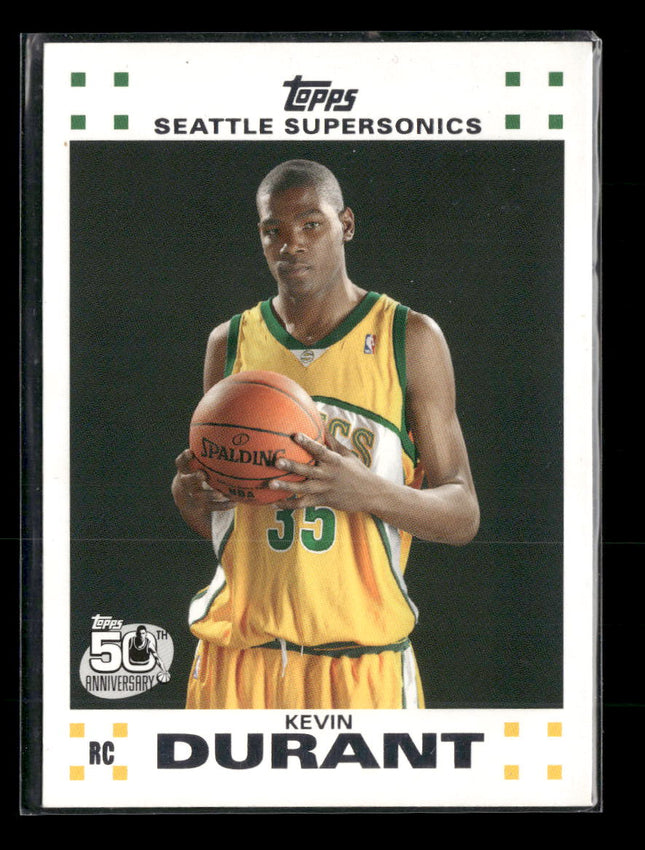 2007-08 Topps Rookie Set Kevin Durant #2