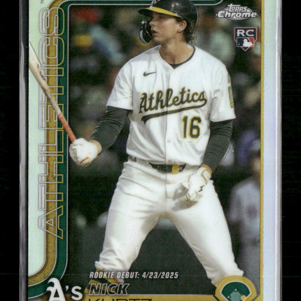 2025 Topps Update Refractor Nick Kurtz #US197