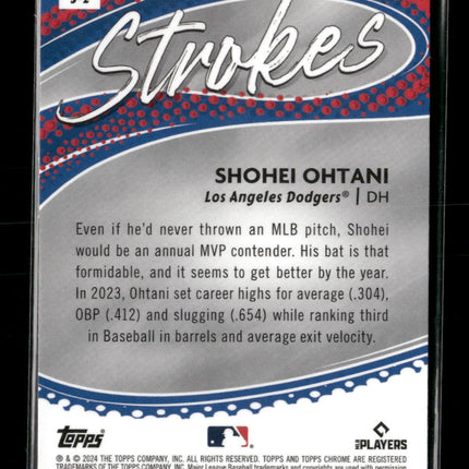 2024 Topps Chrome Strokes Shohei Ohtani #S-2