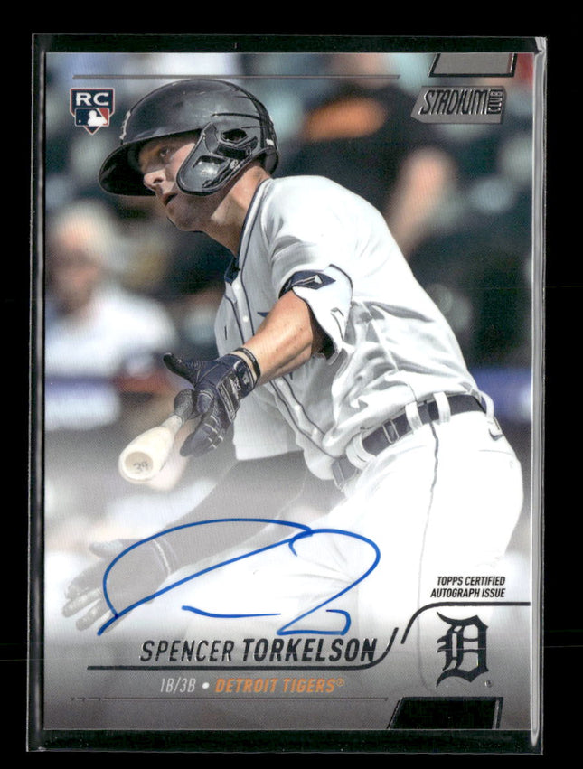 2022 Stadium Club Autographs Spencer Torkelson Auto #SCBA-ST