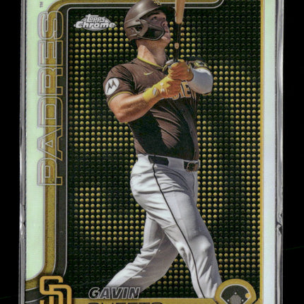 2025 Topps Chrome Lightboard Logo Base Variations Gavin Sheets #158