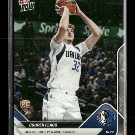 2025-26 Topps Now Cooper Flagg #6