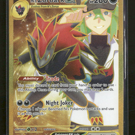 SV09: Journey Together N's Zoroark ex #189/159