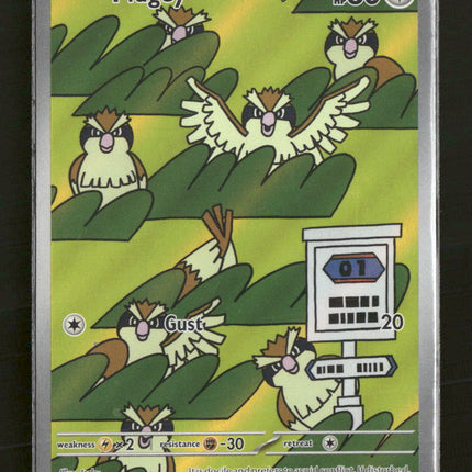SV03: Obsidian Flames Pidgey #207/197