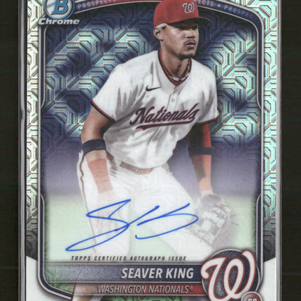 2025 Bowman Chrome Prospect Autographs Mega Mojo Seaver King Auto #BMA-SK