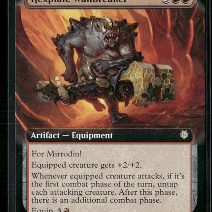 Commander: Phyrexia: All Will Be One Hexplate Wallbreaker (Extended Art) #52
