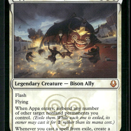 avatar the last airbender Appa, Steadfast Guardian #