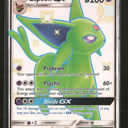 Hidden Fates: Shiny Vault Espeon GX #SV60/SV94