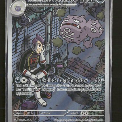 SV10: Destined Rivals Team Rocket's Weezing #199/182