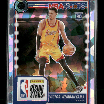 2023-24 Hoops Premium Stock Ice Prizm Victor Wembanyama #282