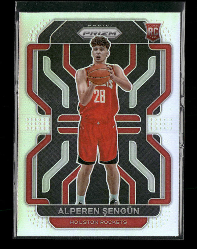 2021-22 Panini Prizm Silver Alperen Sengun Rookie #318