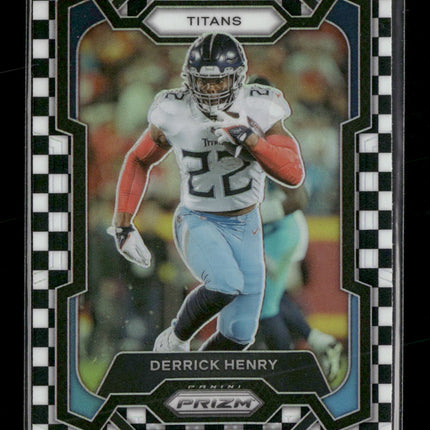 2023 Panini Prizm Black and White Checker Derrick Henry #284