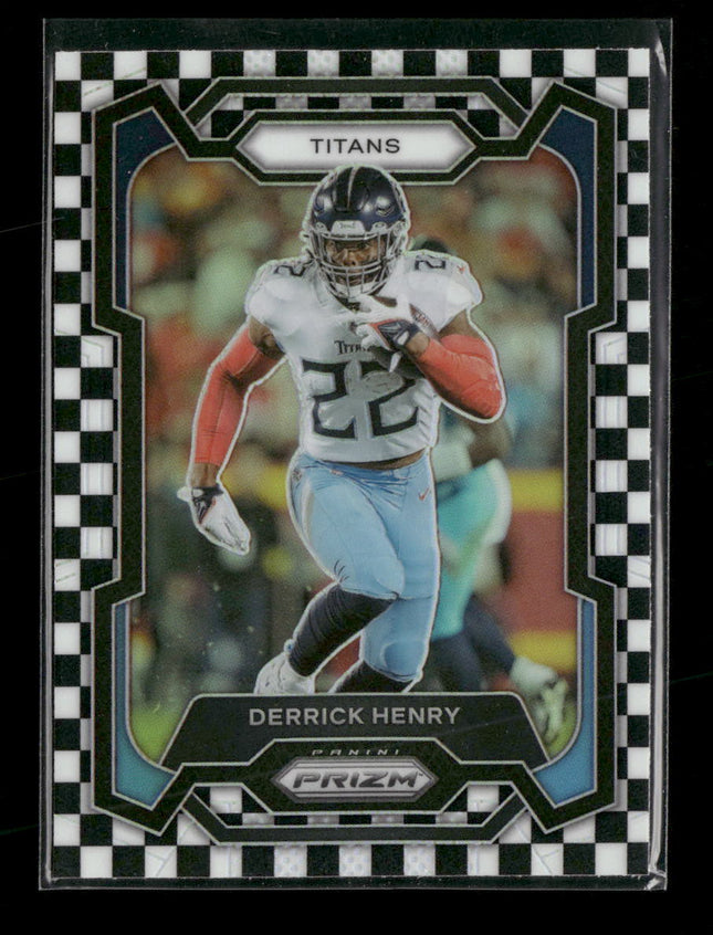 2023 Panini Prizm Black and White Checker Derrick Henry #284