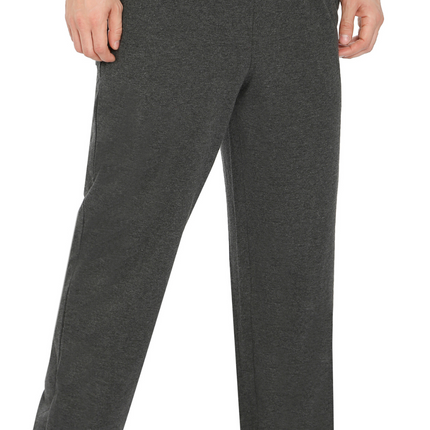 Mens Pull On Elastic Waist Knit Pants - Relaxed Dressing for Comfort