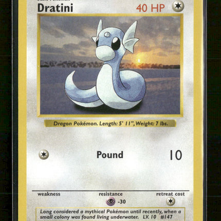 Base Set (Shadowless) Dratini #026/102