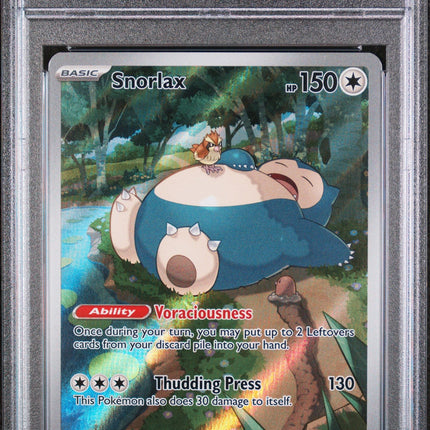 2023 Pokemon Svp En-Sv Black Star Promo 151 Elite Trainer Box Snorlax 8 PSA #051
