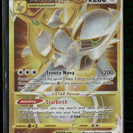 SWSH09: Brilliant Stars Arceus VSTAR (Secret) (184) #184/172