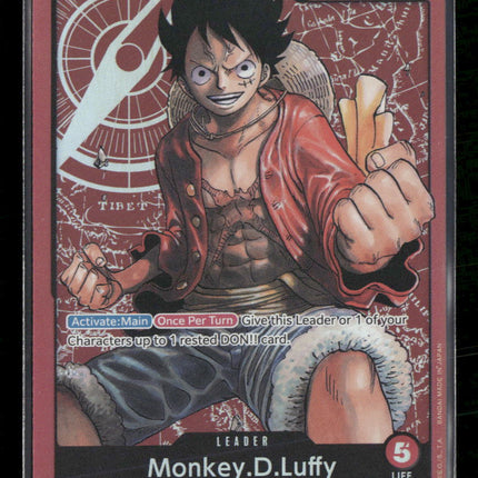 Revision Pack Cards Monkey.D.Luffy #ST01-001
