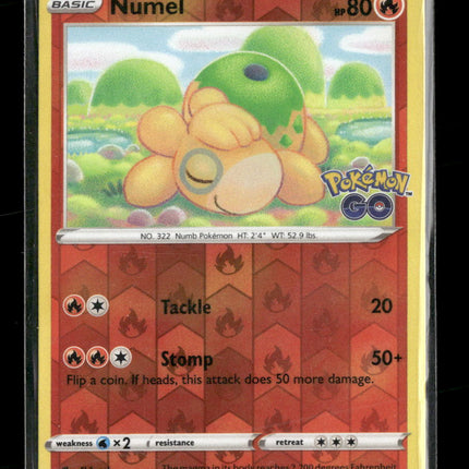 Pokemon GO Numel (Peelable Ditto) #013/078