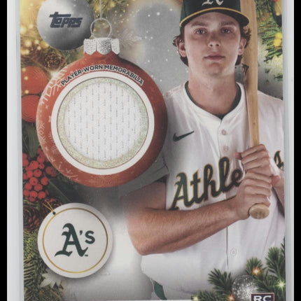 2025 Topps Holiday Player Relics Nick Kurtz #PR-NK