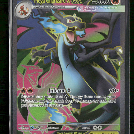 ME02: Phantasmal Flames Mega Charizard X ex #109/094