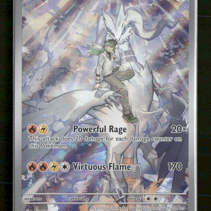 SV09: Journey Together N's Reshiram #167/159