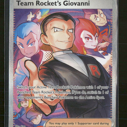 SV10: Destined Rivals Team Rocket's Giovanni #238/182