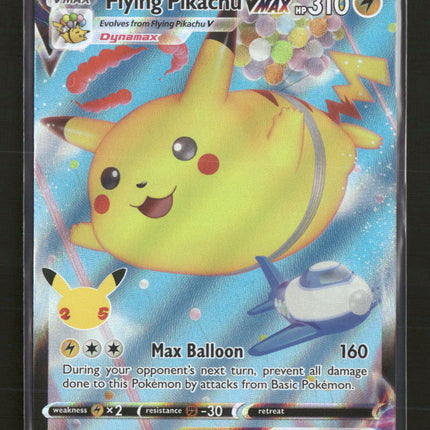 Celebrations Flying Pikachu VMAX #007/025