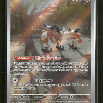 SV: Scarlet & Violet 151 Mr. Mime #179/165