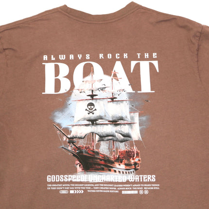 Always Rock The Boat T - Chocolate