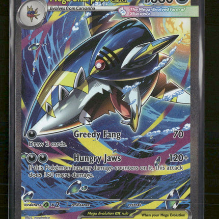 ME02: Phantasmal Flames Mega Sharpedo ex #127/094