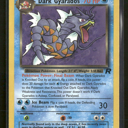 Team Rocket Dark Gyarados (25) #25/82
