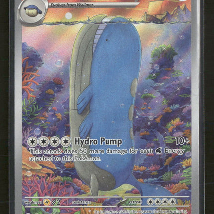 SV09: Journey Together Wailord #162/159