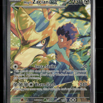 SV09: Journey Together Hop's Zacian ex #186/159