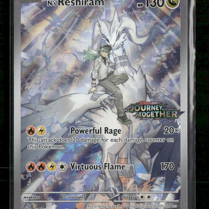Miscellaneous Cards & Products N's Reshiram #167/159