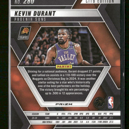 2024-25 Panini Mosaic Genesis Mosaic Kevin Durant #280