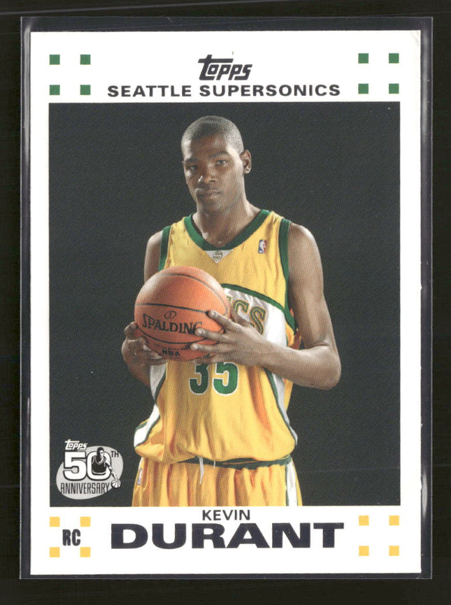 2007-08 Topps Rookie Set Kevin Durant #2