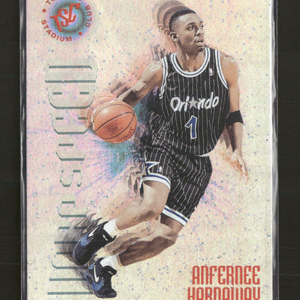 1995-96 Stadium Club Warp Speed Anfernee Hardaway #WS4