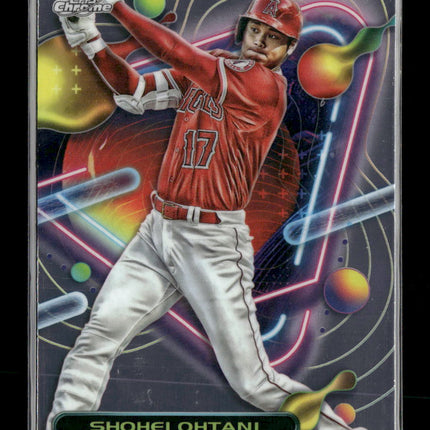 2023 Topps Chrome Cosmic Shohei Ohtani #91