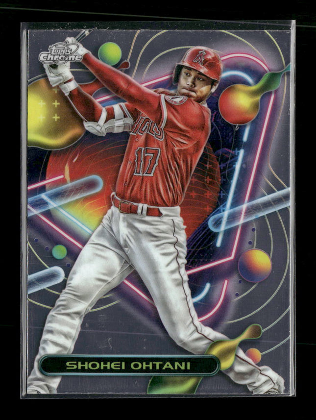 2023 Topps Chrome Cosmic Shohei Ohtani #91