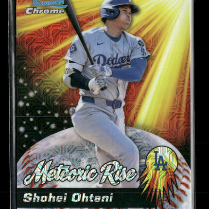 2025 Bowman Chrome Meteoric Rise Mojo Refractor Shohei Ohtani #MR-12