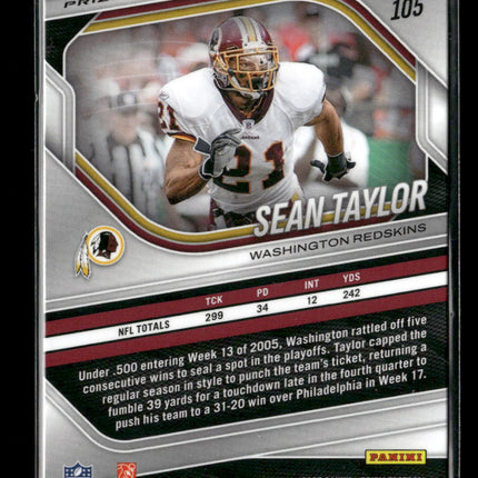 2025 Panini Prizm Lazer Sean Taylor #105